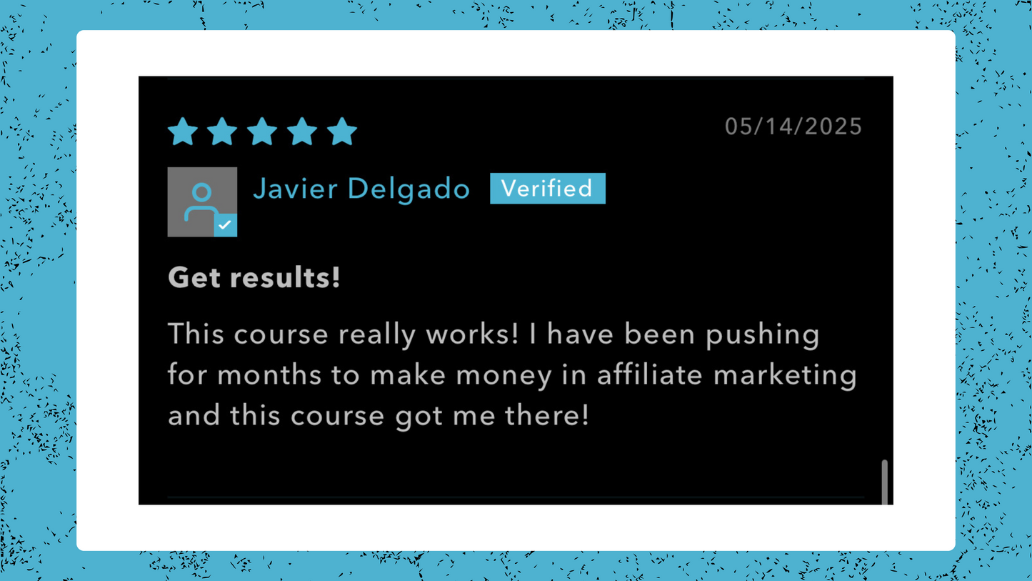 Affiliate Marketing Masterclass