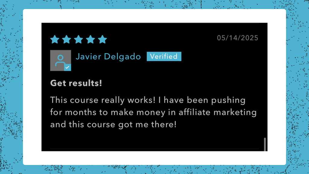 Affiliate Marketing Masterclass